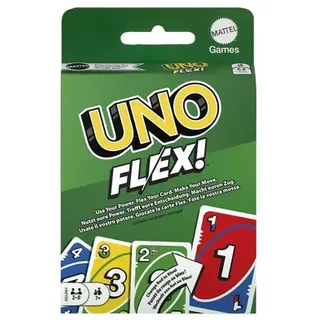 Mattel Games UNO Flex, Kartenspiel, Familienspiel