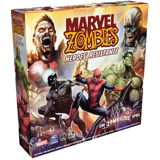 CMON, Marvel Zombies: Heroes‘ Resistance – Ein Zombicide-Spiel, Kennerspiel, Dungeon Crawler, 1-4 Spieler, Ab 14+ Jahren, 60 Minuten, Deutsch