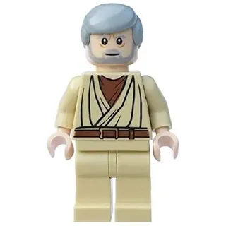 LEGO Star Wars Minifigur - Obi WAN Kenobi - Fleisch - Farben