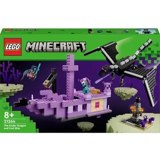 21264 LEGO® MINECRAFT Der Enderdrache und das Endschiff