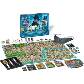 Ravensburger Spiel Scotland Yard, Made in Europe, FSC® - schützt Wald - weltweit bunt