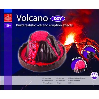 Vulkan mit echter Eruption Experimentierkasten