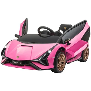 Elektro-Kinderauto JAMARA "Ride-on Lamborghini Sián FKP 37" Elektro-Kinderfahrzeuge pink Kinder