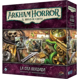 Fantasy Flight Games, Arkham Horror LCG, Die vergessene Ära: Expansion, Forscher, Kartenspiel auf Spanisch
