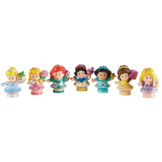 Fisher Price Little People Disney Prinzessinnen Figuren Set - 7 Prinzessinnen von Little People