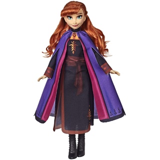 Hasbro Disney Die Eiskönigin Anna Puppe mit langem rotem Haar und Outfit zu Disney Die Eiskönigin 2, Spielzeug für Kinder ab 3 Jahren