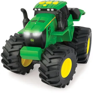 John Deere 46656 Traktor, Monster Treads mit Licht & Sound in Grün, Spielzeug Traktor mit Licht und Sound Effekten, Zum Spielen und Sammeln, Geschenke für Kinder, Spielzeug für Kinder ab 3 Jahren