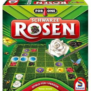Schmidt Spiele Familienspiel Strategiespiel For One Schwarze Rosen 49431