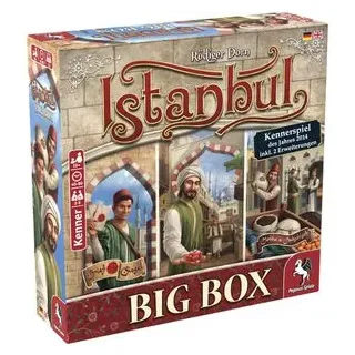 Pegasus-Spiele Brettspiel 55119G, Istanbul Big Box, ab 10 Jahre, 2-5 Spieler
