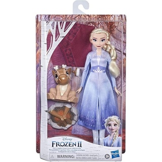 Hasbro Anziehpuppe Spielpuppe Disney Frozen Die Eiskönigin 2 Elsas gemütliches Lagerfeu