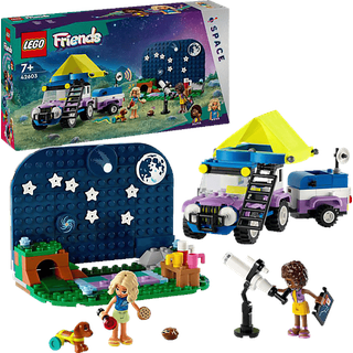 LEGO Friends 42603 Sterngucker-Campingfahrzeug Bausatz, Mehrfarbig