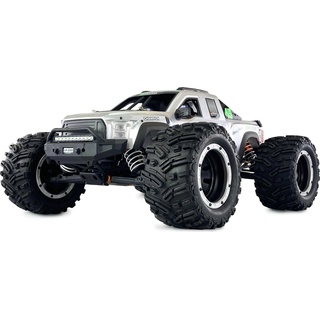 Amewi RC Auto AMX Mammoth Monstertruck ohne Akku/silber  14+ (ARR Almost-Ready-to-Race)