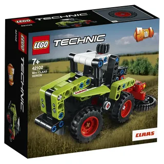 LEGO 42102 Technic Mini CLAAS XERION, 2in1 Traktor und Mähdrescher, Spielzeug für Mädchen und Jungen ab 7 Jahre, toll als Geschenk für Kinder