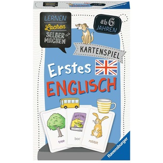 Ravensburger Verlag - Kartenspiel ERSTES ENGLISCH 54-teilig