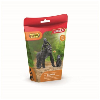 Schleich® Spielfigur Schleich 42601 - Flachland Gorilla Familie - Wild Life