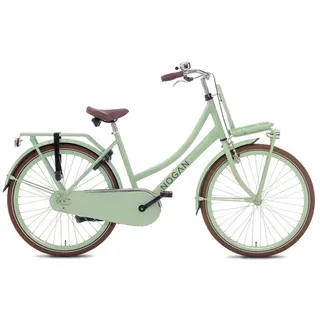 Nogan Cargo - Kinder Hollandrad - Citybike - Mädchen - 26 Zoll - Pastellgrün