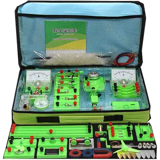 Physik Experimentierkästen STEM Elektronik Baukasten für Kinder,Elektrizität und Magnetismus Experiment Bildung Kits für Kinder, Junior, Senior High School Schüler Elektromagnetismus und Exploration