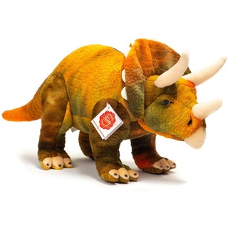 Teddy Hermann® Kuscheltier Dinosaurier Triceratops, 42 cm, zum Teil aus recyceltem Material braun|bunt