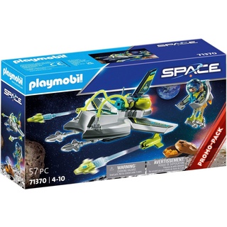 Playmobil® Konstruktions-Spielset Hightech Space-Drohne (71370), Space, (57 St) bunt