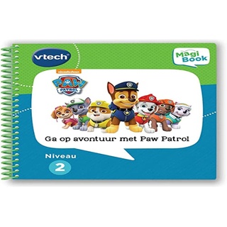 VTech MagiBook Paw Patrol – Lernspiele (mehrfarbig, Junge/Mädchen, 3 Jahre), 6 Jahre (Niederländisch), Papier