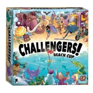 Challengers! Beach Cup, Kartenspiel, für 1-8 Spieler, ab 8 Jahren (DE-Ausgabe)
