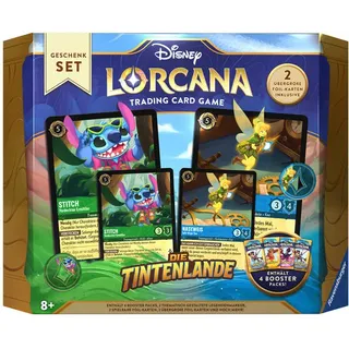Disney Lorcana Trading Card Game: Die Tintenlande - Geschenk-Set (Deutsch)