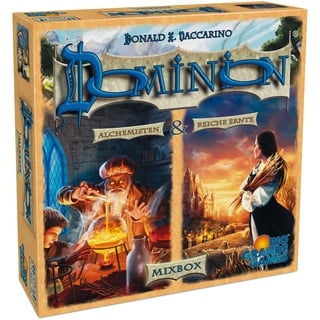 Rio Grande Games 1407 - Dominion Mixbox (Reiche Ernte 4. Erweiterung und Alchemisten 2. Erweiterung)