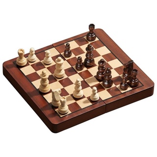 Philos Spiel, Familienspiel Schach Backgammon Dame Set, Reise, Brettspiel, für 2..., Strategiespiel