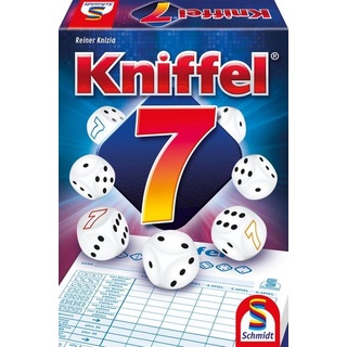 Schmidt 49436 - Kniffel 7, Würfelspiel mit speziellen 7er Würfeln