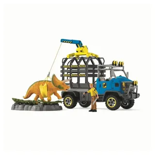 Schleich® Spielfigur Schleich Dinosaurs Dinosaurier Truck Mission, Spielfahrzeug