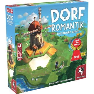 Pegasus Spiele 51240E Dorfromantik - The Board Game Brettspiele (English Version), 1-6 Spieler, ‎Mehrfarbig