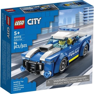 LEGO® Konstruktionsspielsteine LEGO® City - Polizeiauto, (94 St) bunt
