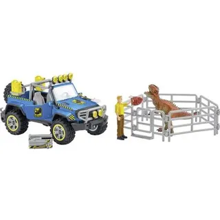 Schleich 41464 Geländewagen mit Dino-Außenposten