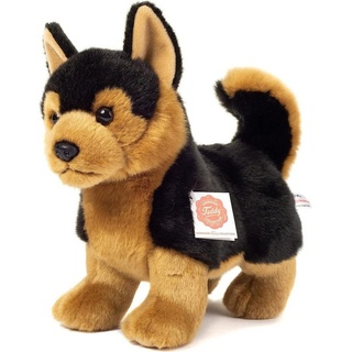 Teddy Hermann® Kuscheltier Schäferhund stehend, 23 cm, zum Teil aus recyceltem Material