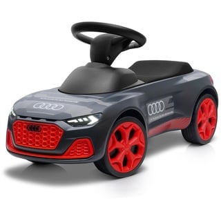 Audi collection 3202201000 Rutschauto Junior Quattro RS Q e-tron beleuchtet Bobbycar Kinderfahrzeug, anthrazit/rot, 71.5 x 29 x 37 cm