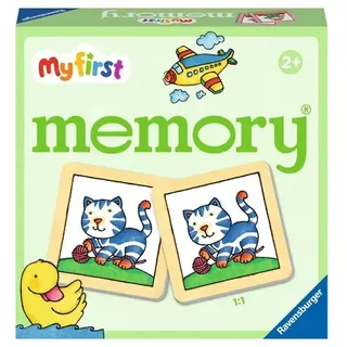 Ravensburger Spiel - My first memory® Meine Lieblingssachen, Merk- und Suchspiel mit extra großen Bildkarten