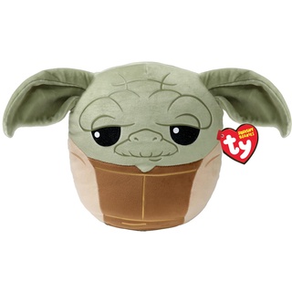TY Star Wars Yoda Squish-A-Boo 14 Zoll | Lizenzierte Squishy Beanie Baby Soft Plüschtiere | Kuscheliger Kuschel-Teddy zum Sammeln