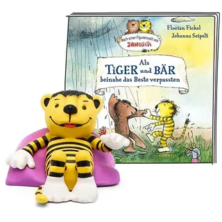 Tonies Hörfigur 10000279 - Janosch - Als Tiger und Bär beinahe das Beste verpassten - Beige