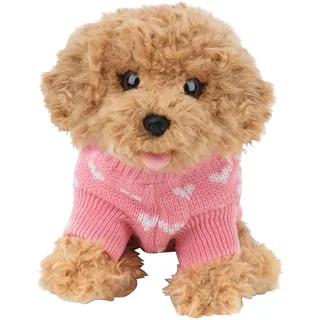 Studio Pets Kuscheltier Pudel Cookie 23cm, braun