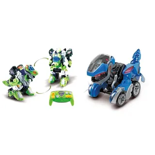 Vtech Switch and Go Dinos RC Roboter-T-Rex & Switch and Go Dinos RC T-Rex – Dino-Auto-Transformer mit Fernbedienung