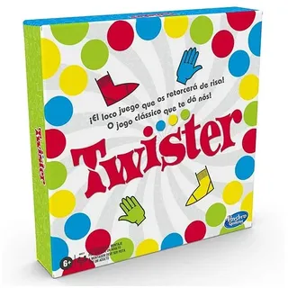 Hasbro Gaming Twister Spiel für Kinder ab 8 Jahren, Mehrfarbig