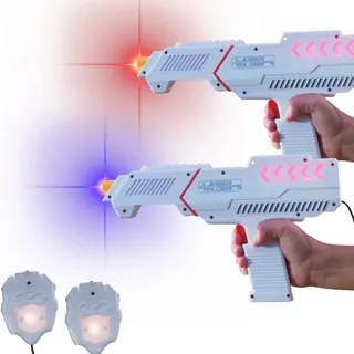 Best Direct® Laserpistolen Set - Lasertag & Weste Laser Soldier Blaster