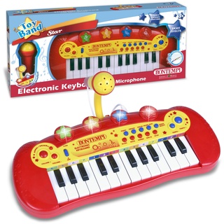 Bontempi 12 2931 Elektronisches Keyboard, Mehrfarben, 33.3 x 22.2 x 12.5 cm