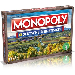 Monopoly Deutsche Weinstrasse inkl. Top Trumps Edition Gesellschaftsspiel Brettspiel Spiel
