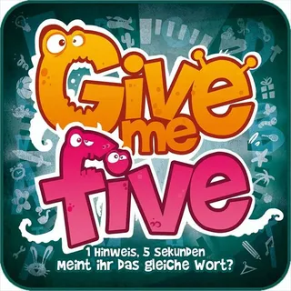 COGD0001 - Give me five, Kartenspiel, 4-9 Spieler, ab 12 Jahren (DE-Ausgabe)