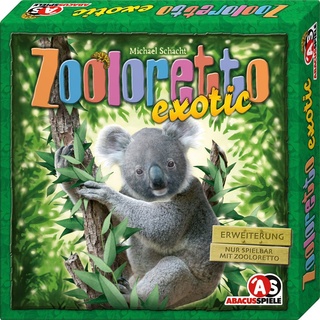 ABACUSSPIELE 04092 - Zooloretto exotic. 2. Erweiterung, Brettspiel
