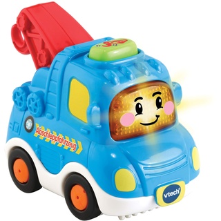 VTech Tut Tut Baby Flitzer - Abschleppfahrzeug – Spielzeugauto mit Musik, aufleuchtender Taste, spannenden Sätzen und Geräuschen – Für Kinder von 1-5 Jahren