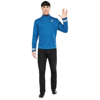 Rubie ́s Kostüm Star Trek Spock, Original 'Star Trek Beyond' Kostüm für Herren blau S