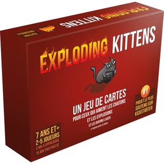 Exploding Kittens Kartenspiel von Asmodee - Spaß für die ganze Familie
