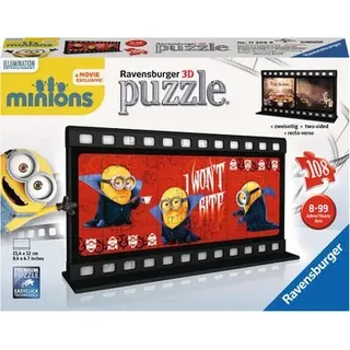 RAVENSBURGER 11209 3D-Puzzle Filmstreifen Minion - Gone Batty